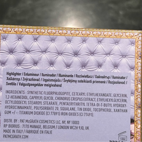 Pat McGrath X Bridgerton Gold Highlighter Skin Fetish Xtreme Gold 002 NWT - Picture 10 of 10